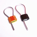 High security seal certificate metal cable seal with wire YT-CS605